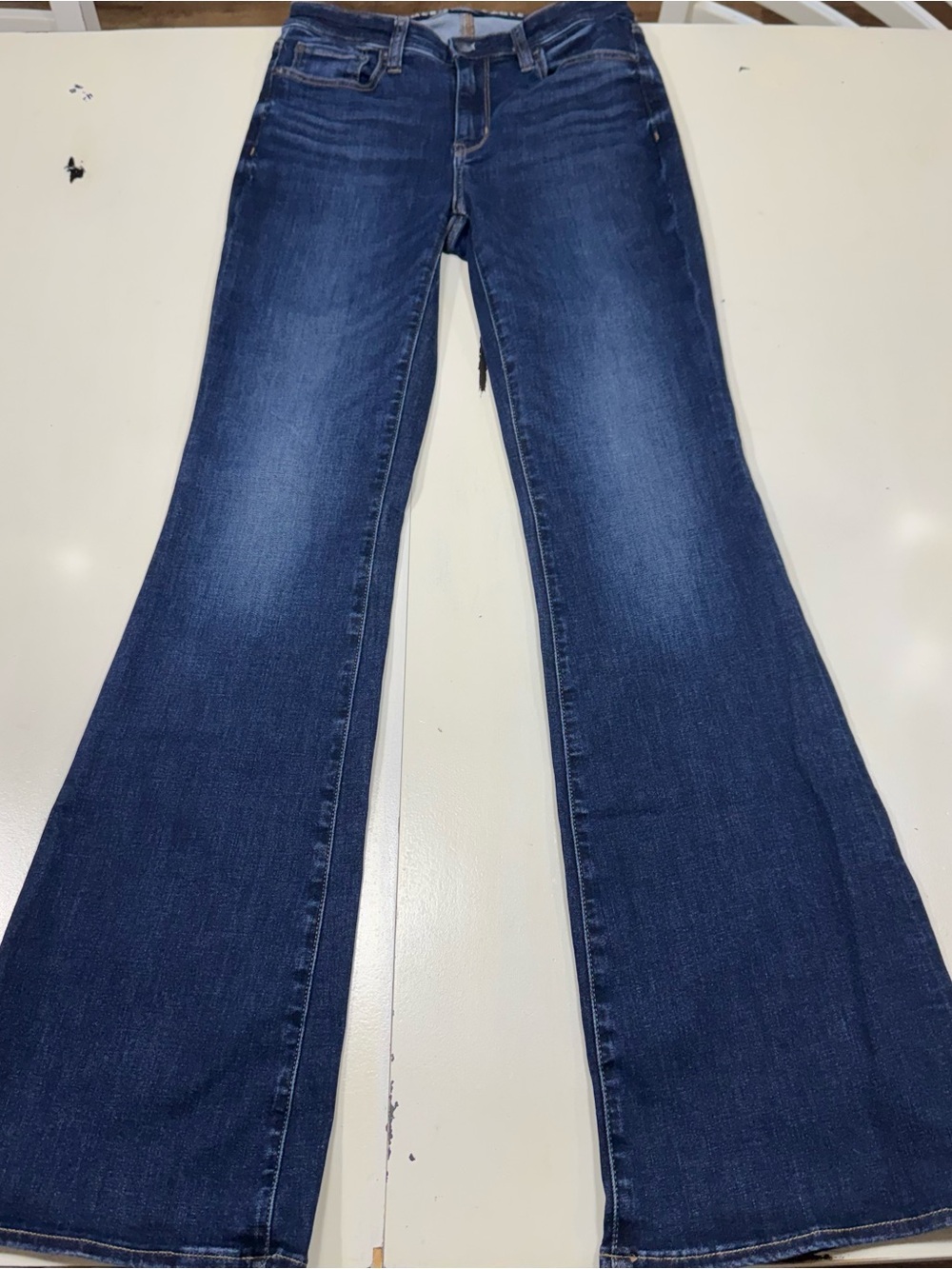 American Eagle Outfitters Super High-Rise Flare Jeans (Size 2)